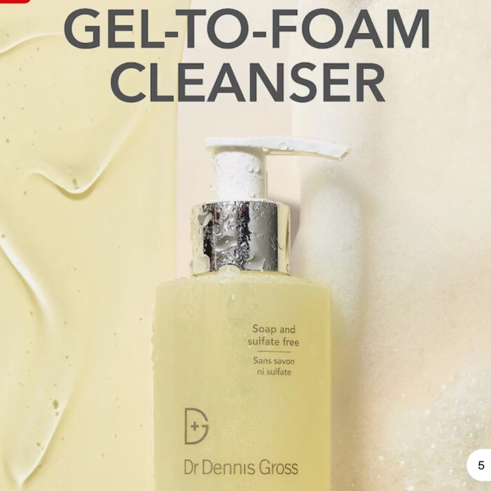 NEW Dr. Dennis Gross Alpha Beta AHA/BHA Daily Cleansing Gel - Picture 4 of 7